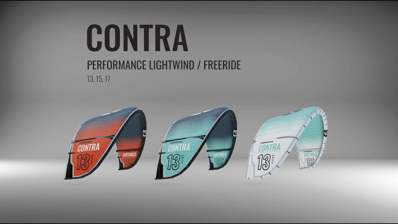 Latawiec kitesurfingowy Cabrinha Contra żółty K2KOCTR3S017002
