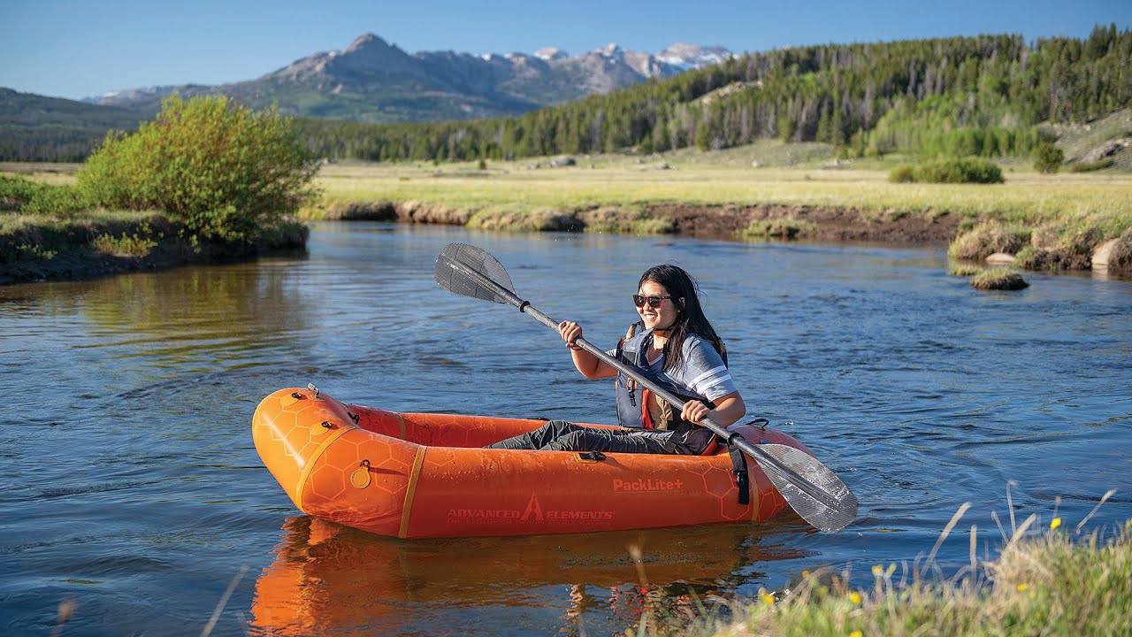 Ponton 1-osobowy Advanced Elements Packlite+ PackRaft orange