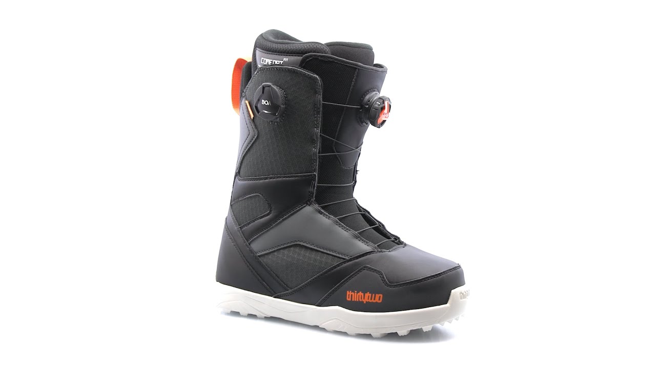 Buty snowboardowe męskie ThirtyTwo Stw Double Boa '22 black/grey