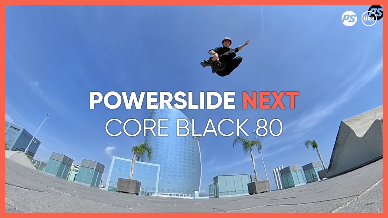 Rolki Powerslide Next Core 80 black