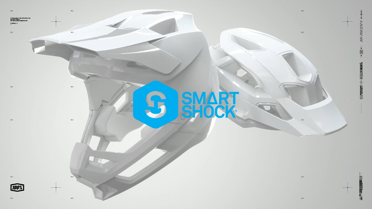 Kask rowerowy 100% Trajecta w/Fidlock black white