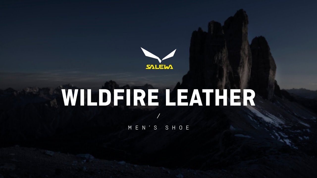 Buty trekkingowe męskie Salewa Wildfire Leather czarne 61395