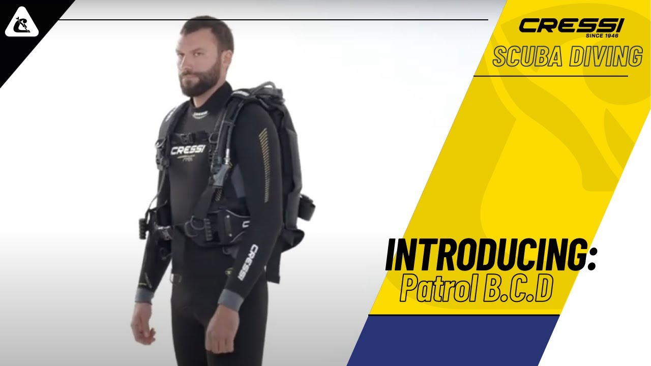 Jacket do nurkowania Cressi Patrol black