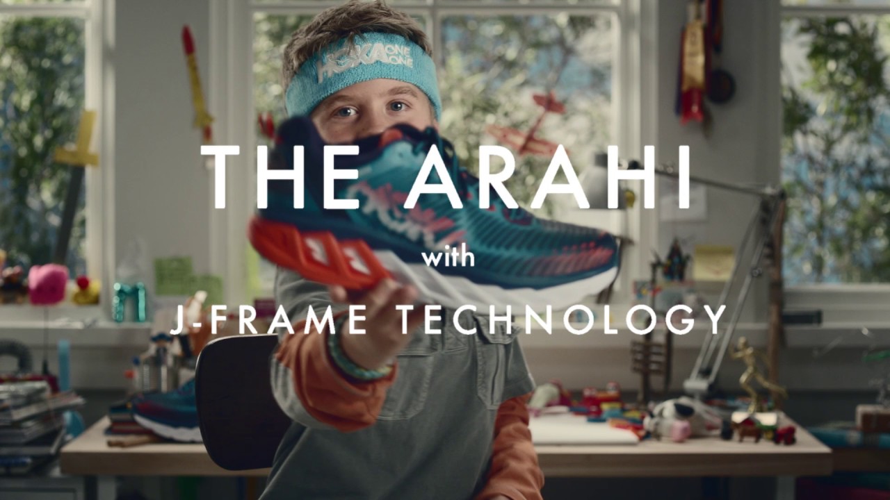 Buty do biegania męskie HOKA Arahi 6 black/flame