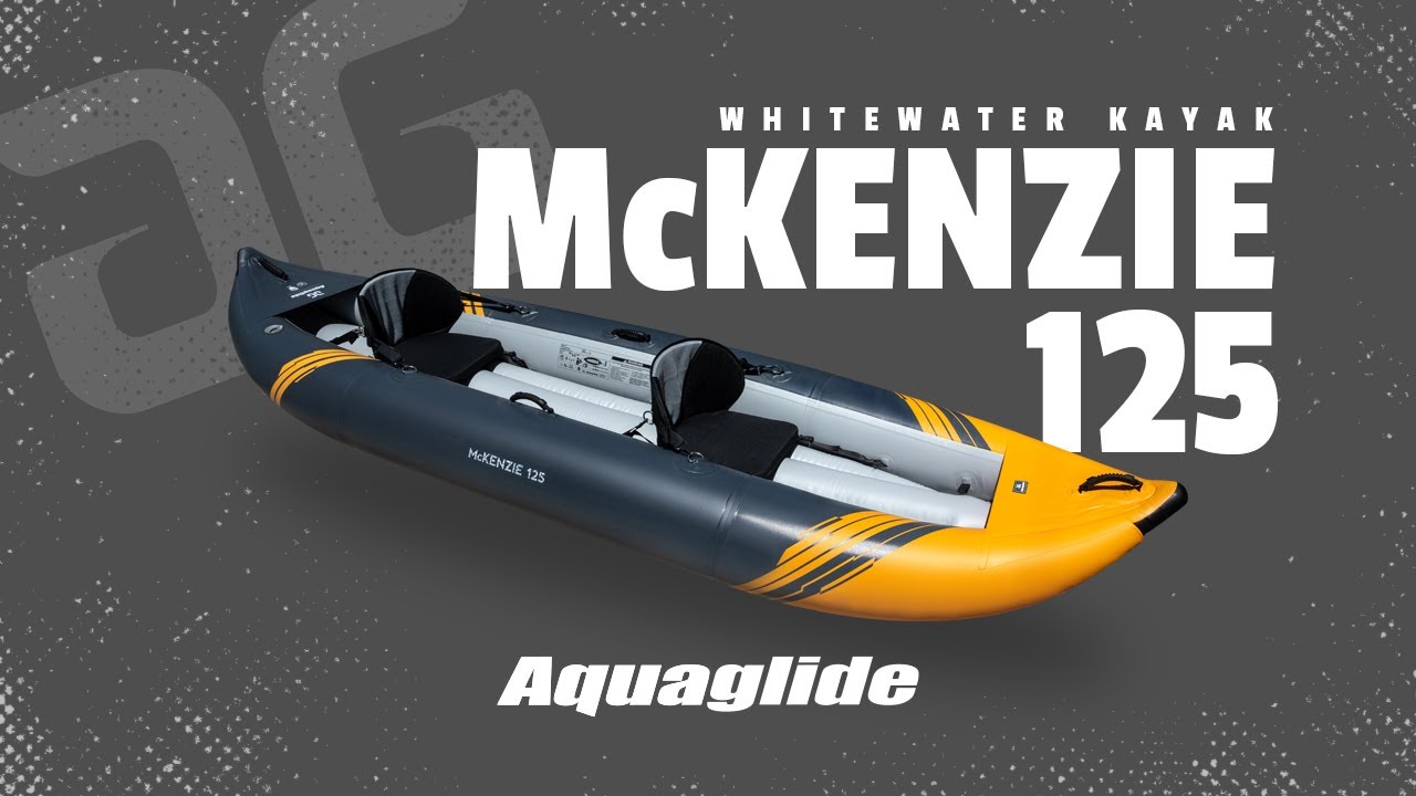 Kajak pompowany 2-osobowy Aquaglide McKenzie 125