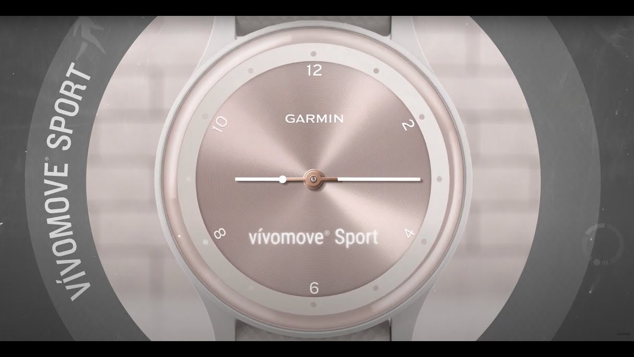 Zegarek Garmin Vivomove Sport czarny 010-02566-00