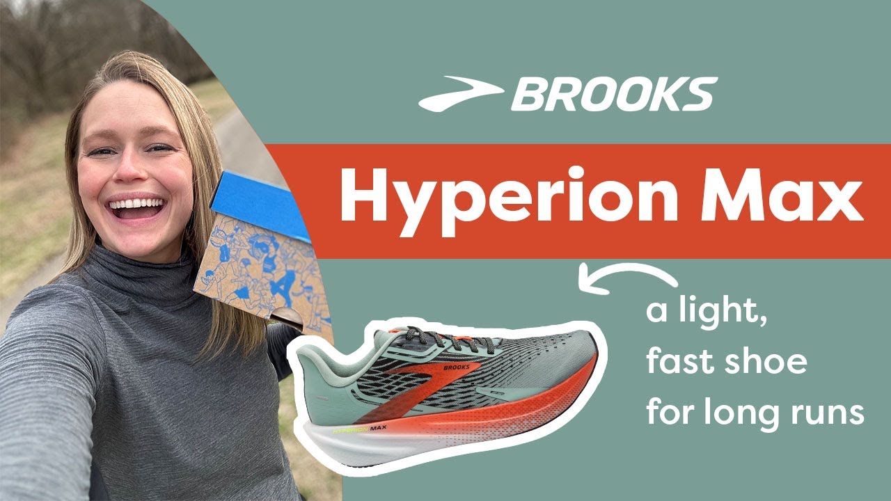 Buty do biegania męskie Brooks Hyperion Max blue surf/cherry/nightlife