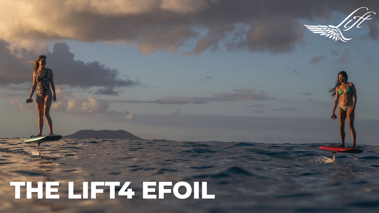 Deska elektryczna eFoil Lift Foils Lift4 5’4 Cruiser Propulsion 28" green