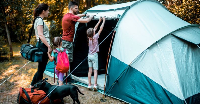 Jaki namiot kempingowy będzie najlepszy dla rodziny? Polecane namioty na camping